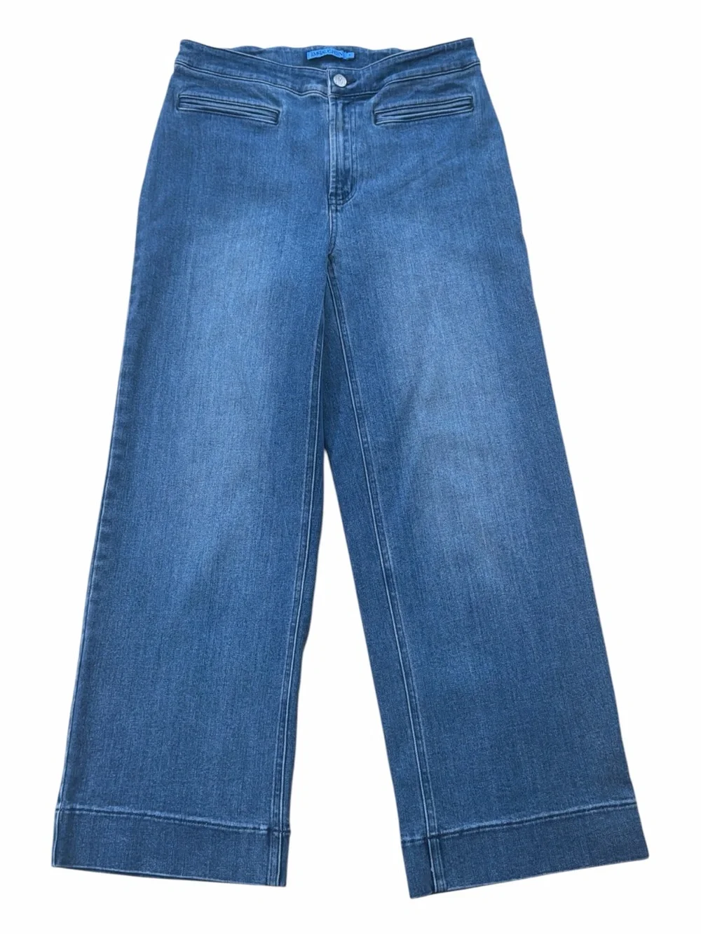 J. McLaughin Wide Leg Blue Women's Jeans
